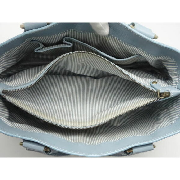 Celine Handbag Boogie Bag Calf Light Blue - Picture 2 of 3